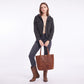Hooded Denim Jacket Button Front Washed Casual Jean Jacket With Pockets
