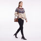 Fair Isle Crewneck Pullover Sweater
