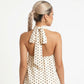 Polka Dot Halter Dress