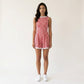 Gingham Romper Sleeveless Lace Trim Fit and Flare Lightweight Casual One Piece