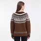 Fair Isle Crewneck Pullover Sweater