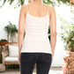 Strap Sequin Metal Chain Shiny Camisole Tank Top