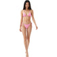 Ruffled Triangle Bikini Set