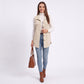 Button Front Corduroy Vest with Flap Pockets