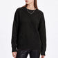 Geometric Textured Crewneck Pullover Sweater