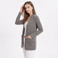 Open Front Cardigan with Front Pockets