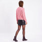 Open Front Knit Cardigan Sweater with Long Sleeves