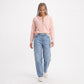 Crewneck Button-Front Knit Cardigan Sweater