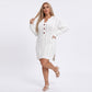 Plus Size Strawberry Cable Knit Sweater Dress