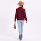 Mock Neck Cold Shoulder Cable Knit Long Sleeve Pullover Sweater
