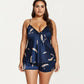 Plus Size 2-Piece Satin Pajama Set with Lace Trim Cami Top Adjustable Straps Relaxed Fit Shorts Sleepwear Set