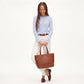 Striped Pointelle Knit Boat Neck Long Sleeve Sweater