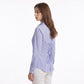 Striped Button Down Long Sleeve Collared Shirt