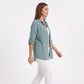 Long Sleeve Button Down Shirt with Collared Neckline