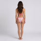 2 Piece Paisley Triangle Bikini Set with Tie Side Bottom