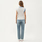 Sleeveless Colorblock Knit Vest with Button Front and Ribbed Trim