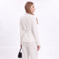 Shawl Collar Blazer and Straight Leg Pants Two Piece Suit Set