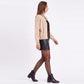 Open Front Knit Cardigan Sweater with Long Sleeves
