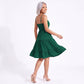 Spaghetti Strap Square Neck Smocked Back Tiered Dress