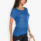 Sleeveless Knit Top with Ribbed Texture Front Patch Pocket