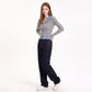 Layered Collar Ribbed Button-Front Cardigan Sweater