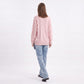 Oversized V Neck Longline Knit Pullover Sweater