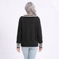 Long Sleeve Collared V Neck Knit Pullover Sweater