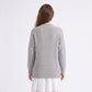 Floral Embroidered Button Front Cardigan
