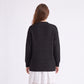 Floral Embroidered Button Front Cardigan