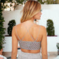 Floral Lace Bralette Crop Top