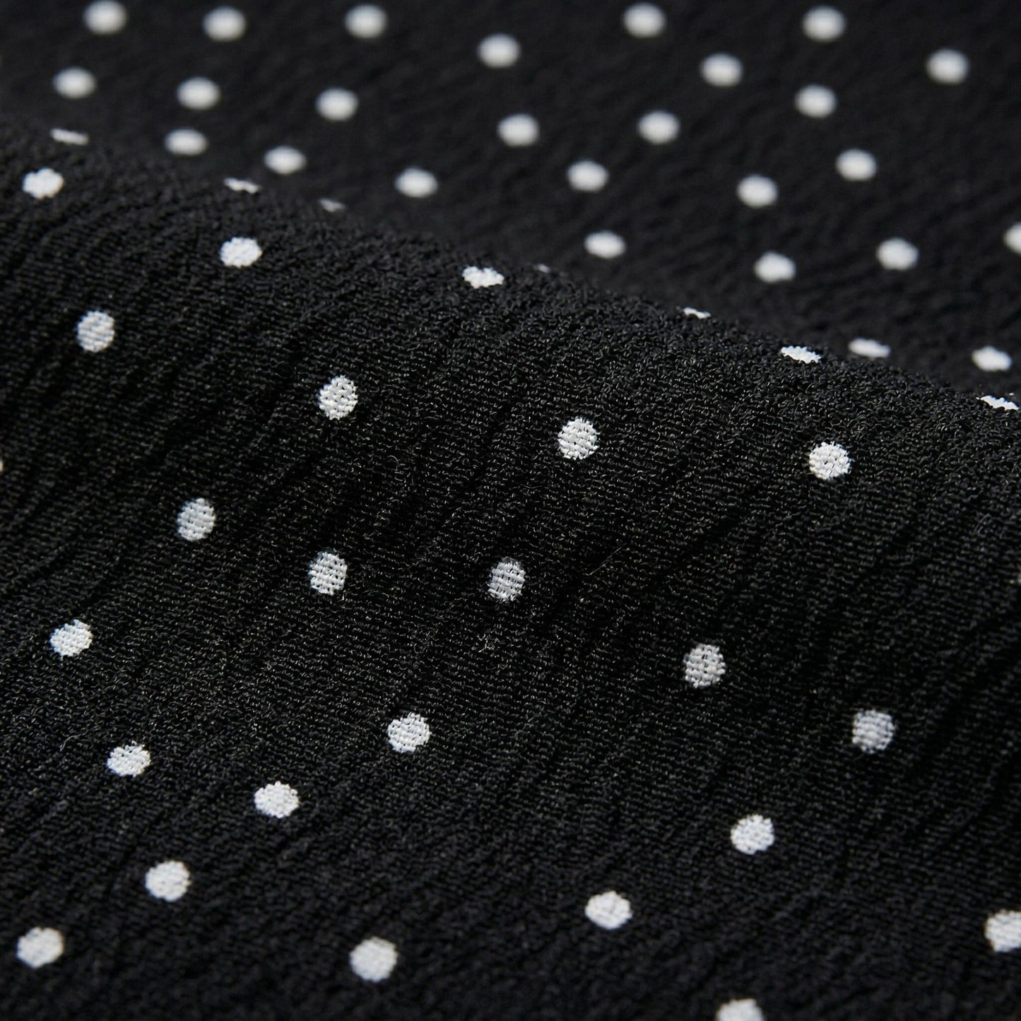 Sleeveless Polka Dot Wide Leg Jumpsuit with Spaghetti Straps Smocked Bodice Relaxed Fit