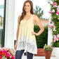 Catalina Embroidered Sleeveless Tunic