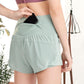 Quick Dry Loose Running Shorts 2-in-1 Gym