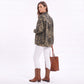 Oversized Denim Jacket Button Front Long Sleeve Casual Jean Shacket With Pockets