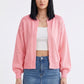 Open-Front Drop Shoulder Long Sleeve Knit Cardigan