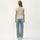 Sleeveless Colorblock Knit Vest with Button Front and Ribbed Trim