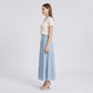 High Waist Smocked Tiered Maxi Skirt Boho Flowy Textured Long Skirt