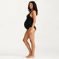 Maternity Halter Neck Starfish Detail Cover-Up Dress with Side Slit