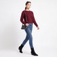 Cable Knit Crewneck Pullover Sweater