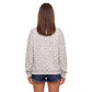 Leopard Print Crew Neck Long Sleeve Pullover Sweatshirt