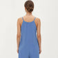 Tie Strap Wide Leg Jumpsuit with Soft Satin Finish