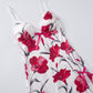 Floral Satin Lace Chemise Nightgown