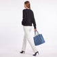 Cable Knit Crew Neck Long Sleeve Pullover Sweater