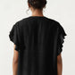 Embroidered Open Front Swim Cover Up Kimono Midi Beach Cardigan with Tassel Tie Detail