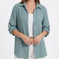 Long Sleeve Button Down Shirt with Collared Neckline