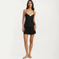 2-Piece Set Smooth Pajama Camisole Top and Shorts with Lace Trim Adjustable Straps