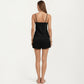 2-Piece Set Satin Pajama Camisole Top and Shorts with Contrast Lace Trim Adjustable Straps