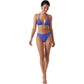 Polka Dot Triangle Bikini Set with Halter Neck Design