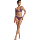 Polka Dot Triangle Bikini Set with Halter Neck Design