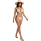 Textured Triangle Bikini Set